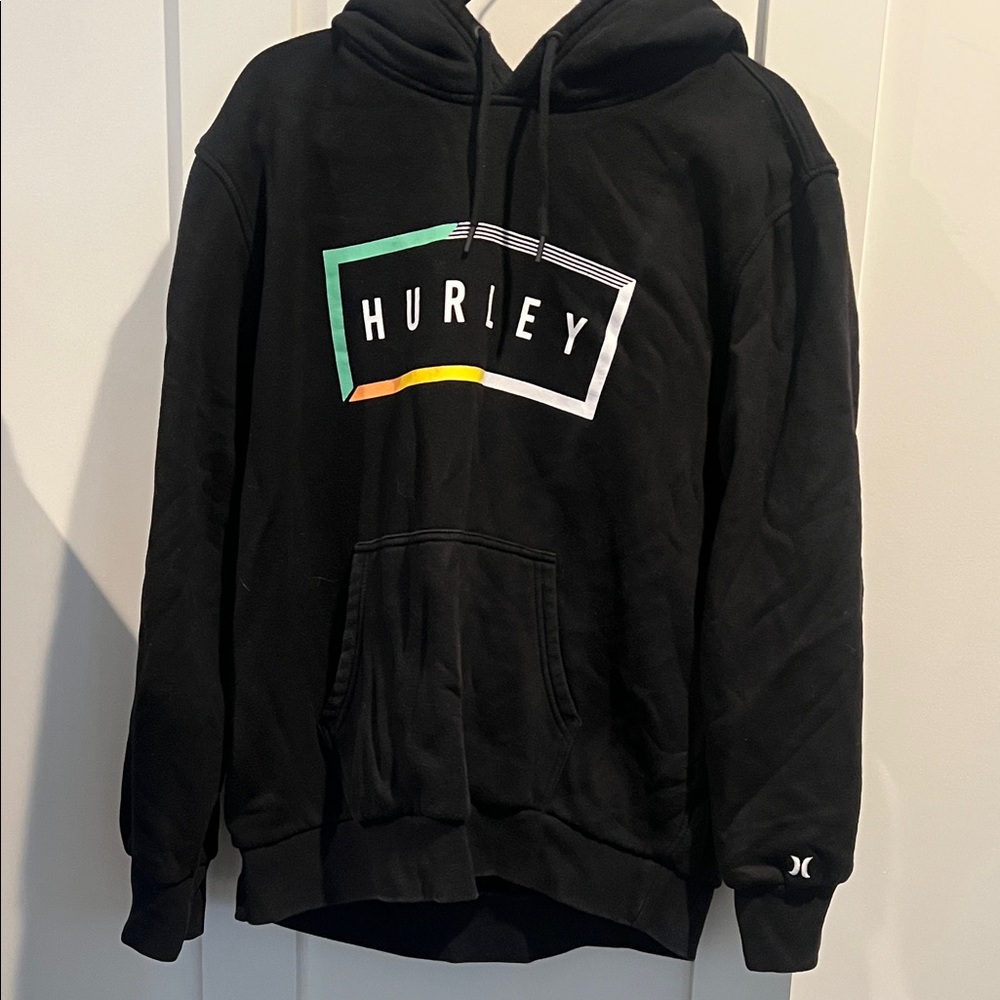 Hurley Black Pullover Hoodie XL